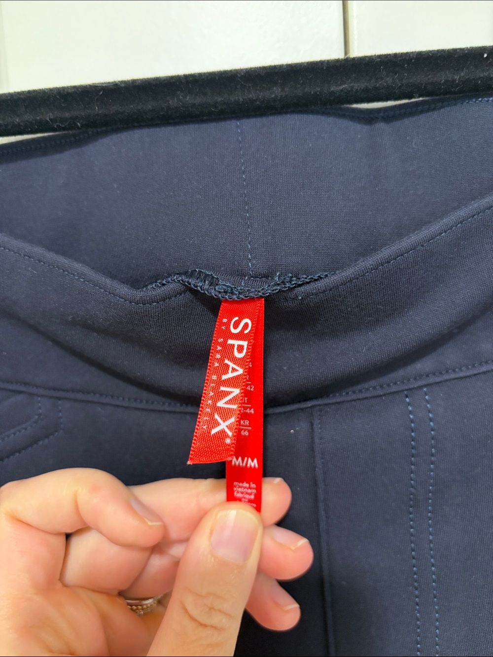 Spanx Navy Work Leggings - Picture 4 of 7